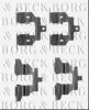 NISSA 440808J125 Accessory Kit, disc brake pads